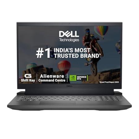 (Refurbished) Dell G15-5530 Gaming Laptop, Intel Core i5-13450HX Processor, 16GB DDR5, 1TB, NVIDIA RTX 3050,6GB GDDR6, 15.6" (39.62cm) FHD 120Hz 250 nits, Backlit KB Orange,Win 11 + MSO'21, Dark Shadow Gray, 2.65kg